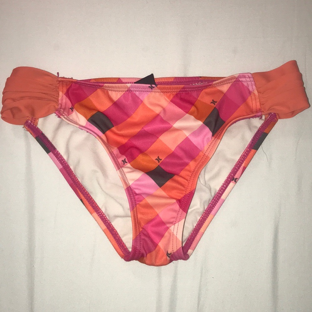 girls hurley size 12 bikini bottoms